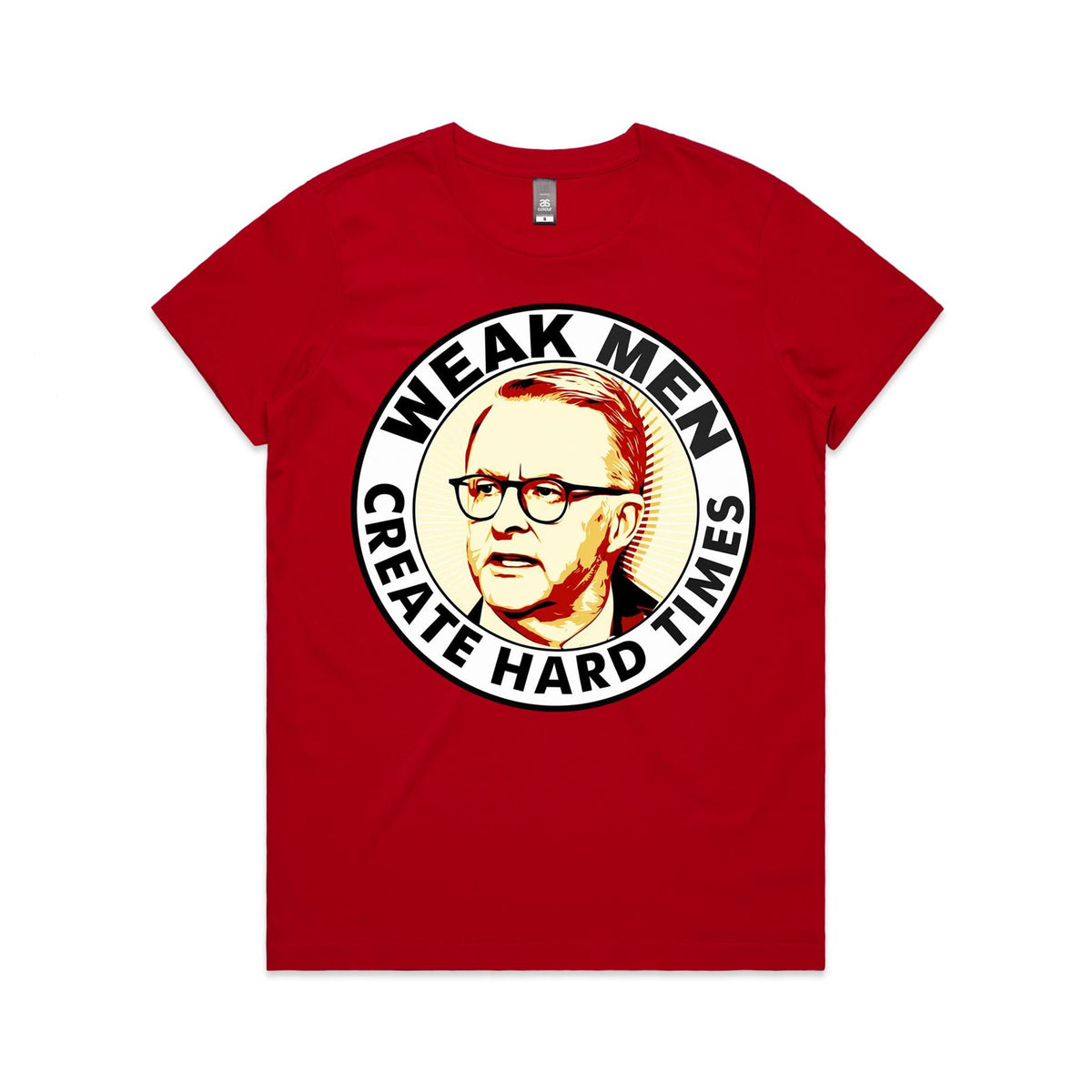 Women's Tee - Weak Men Create Hard Times
